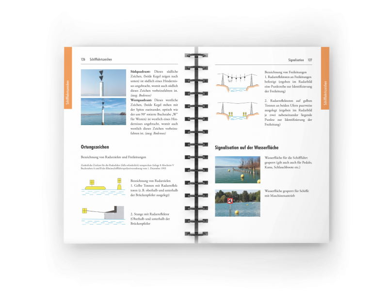 Für die theoretische Bootsprüfung Kat. A (Motorboot) und Kat. D (Segelschiff) auf Schweizerischen Gewässern.
