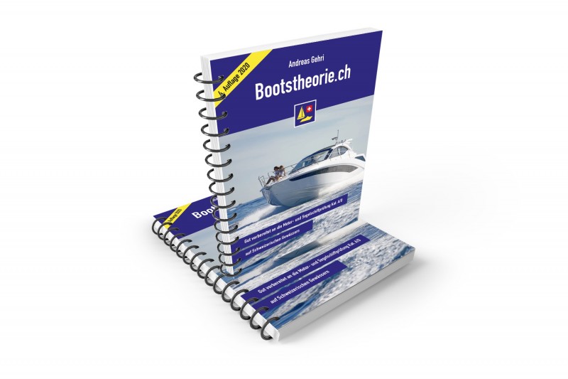 Das Theoriebuch Bootstheorie.chvom Bootsfahrlehrer Andreas Gehri für Einsteiger wie angehende Führer von Motor- und Segelschiffen vermittelt leicht und verständlich die Grundlagen zu den geforderten theoretischen Kenntnissen für den Bootsführerschein Motorboot Kat. A, Passagierschiff Kat. B, Güterschiff Kat. C und Segelschiff Kat. D auf allen Schweizerischen Gewässern.