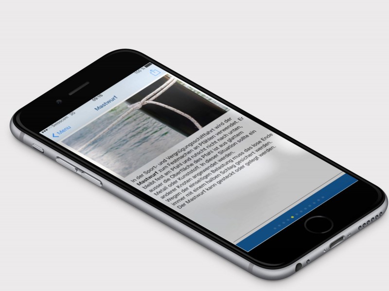 Mit Video Tutorials erklärt Bootsfahrlehrer Andreas Gehri die an der praktischen Bootsprüfung verlangten Knoten einfach und verständlich in der Entstehung.